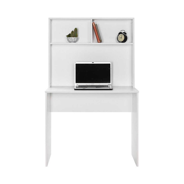 Hanah Home Mesa de Estudio CMU-190-BB-1 Blanca 90x148x52 cm Hanah Home Mesa de Estudio CMU-190-BB-1 Blanca 90x148x52 cm
