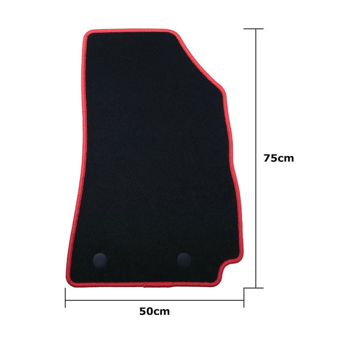 Set de Alfombrillas para Coche OCC Motorsport OCCRT0055RD Renault Arkana (2021) 5 Piezas