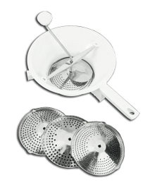 METALTEX Molinillo Pasapuré 3 Discos Inox 20cm Cuerpo PP