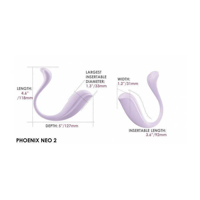 Bala Vibradora Svakom Lila