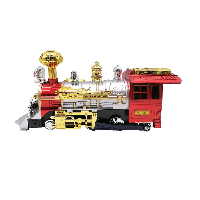 Tachan Locomotora Clásica Salvaobstáculos con Luz y Sonido