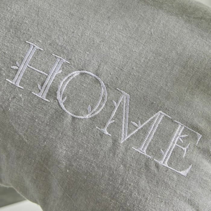 Today Cojín Charme Estampado Chambray con Bordado Capucine 30 x 50 cm