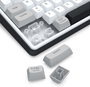 Redragon Aria PRO Teclado Gaming de Membrana Blanco-Gris