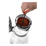 De'Longhi Clessidra ICM 17210 Cafetera de Filtro 1.25L 1800W Plata