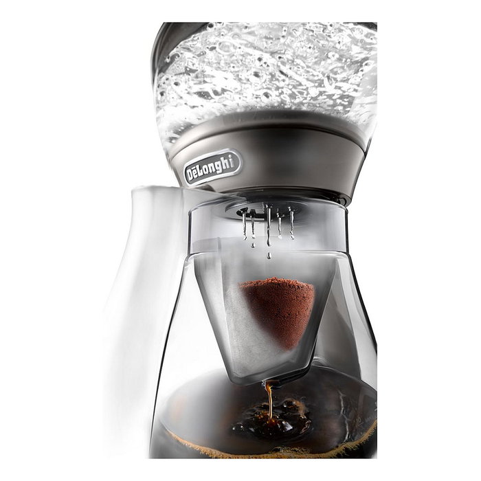 De'Longhi Clessidra ICM 17210 Cafetera de Filtro 1.25L 1800W Plata