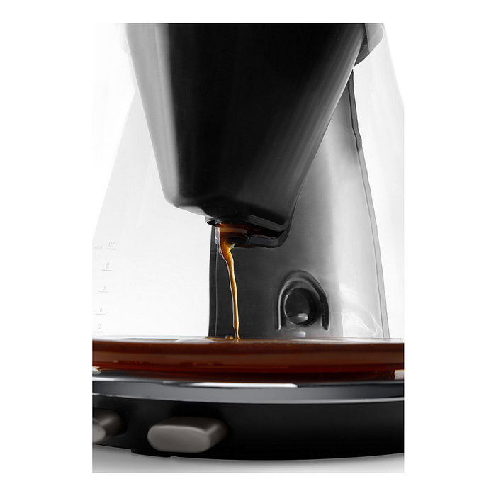 De'Longhi Clessidra ICM 17210 Cafetera de Filtro 1.25L 1800W Plata
