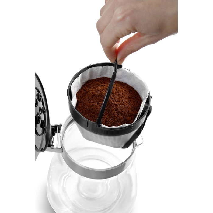 DeLonghi Clessidra ICM 17210 Cafetera de filtro Plata DeLonghi Clessidra ICM 17210 Cafetera de filtro Plata