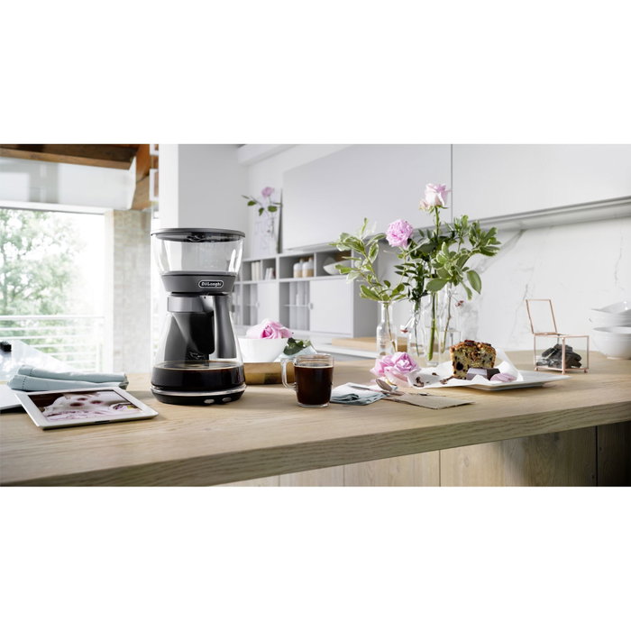 DeLonghi Clessidra ICM 17210 Cafetera de filtro Plata DeLonghi Clessidra ICM 17210 Cafetera de filtro Plata