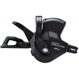 Shimano SL-M6100-R Mando de Cambio Derecho Rapidfire Plus 12 Velocidades Negro