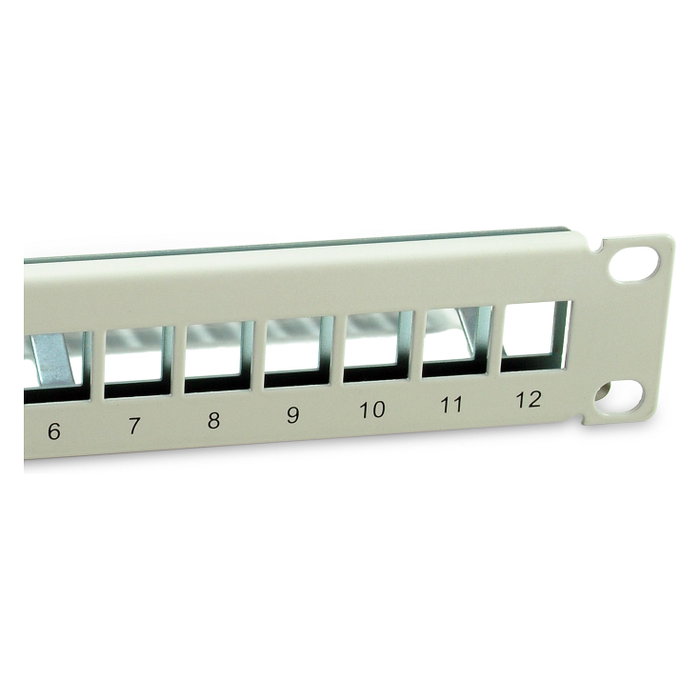 EQUIP Patchpanel 12x Cat6A 10" FTP 769330 Gris EQUIP Patchpanel 12x Cat6A 10" FTP 769330 Gris