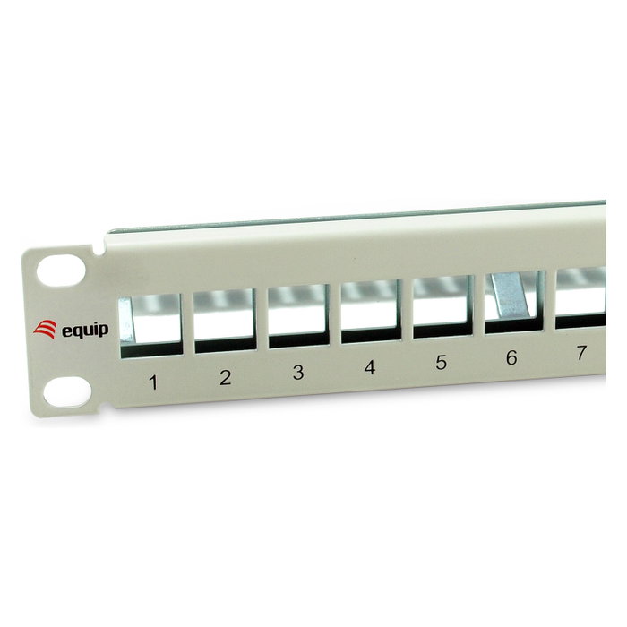 EQUIP Patchpanel 12x Cat6A 10" FTP 769330 Gris EQUIP Patchpanel 12x Cat6A 10" FTP 769330 Gris