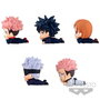 Banpresto Jujutsu Kaisen Mascot Figura Serie Vol.1 - Surtido de 30 Mini Estatuillas de PVC de 3 cm con Base
