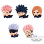 Banpresto Jujutsu Kaisen Mascot Figura Serie Vol.1 - Surtido de 30 Mini Estatuillas de PVC de 3 cm con Base