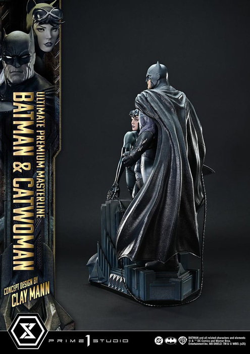 DC Comics Estatua Ultimate Premium Masterline Series 1/4 Batman & Catwoman (Concept Design by Clay Mann) 56 cm DC Comics Estatua Ultimate Premium Masterline Series 1/4 Batman & Catwoman (Concept Design by Clay Mann) 56 cm