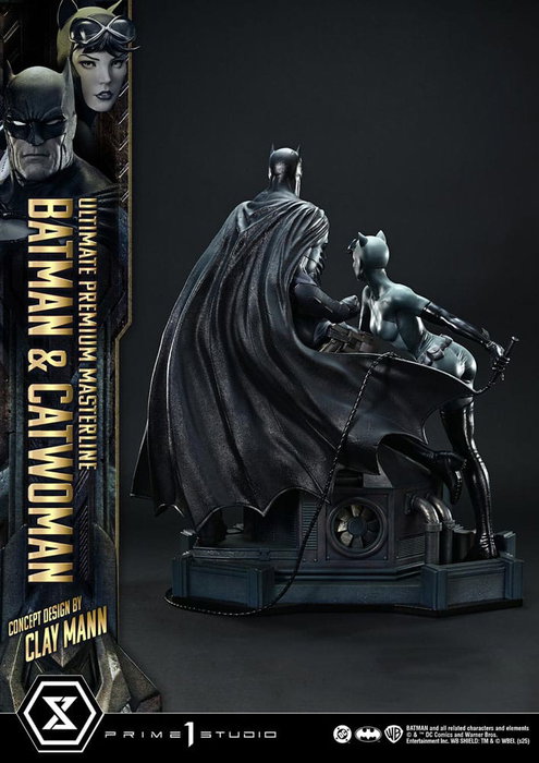 DC Comics Estatua Ultimate Premium Masterline Series 1/4 Batman & Catwoman (Concept Design by Clay Mann) 56 cm DC Comics Estatua Ultimate Premium Masterline Series 1/4 Batman & Catwoman (Concept Design by Clay Mann) 56 cm