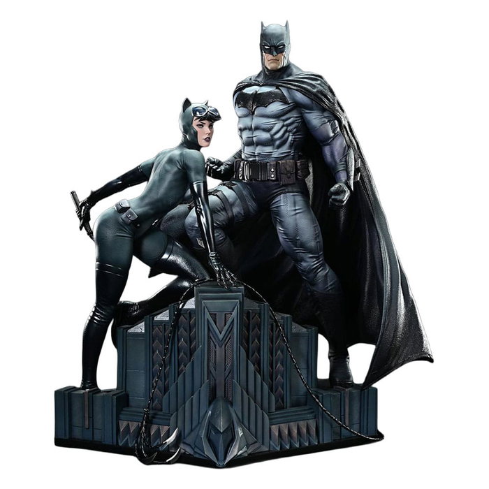 DC Comics Estatua Ultimate Premium Masterline Series 1/4 Batman & Catwoman (Concept Design by Clay Mann) 56 cm DC Comics Estatua Ultimate Premium Masterline Series 1/4 Batman & Catwoman (Concept Design by Clay Mann) 56 cm