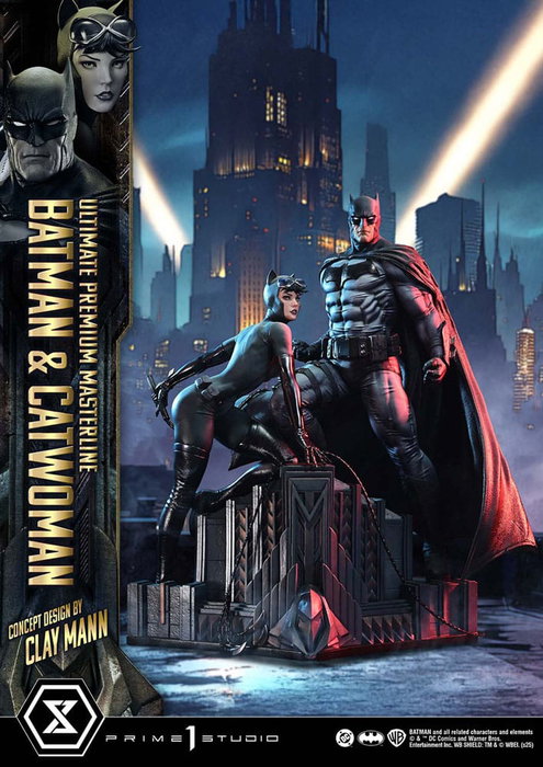 DC Comics Estatua Ultimate Premium Masterline Series 1/4 Batman & Catwoman (Concept Design by Clay Mann) 56 cm DC Comics Estatua Ultimate Premium Masterline Series 1/4 Batman & Catwoman (Concept Design by Clay Mann) 56 cm