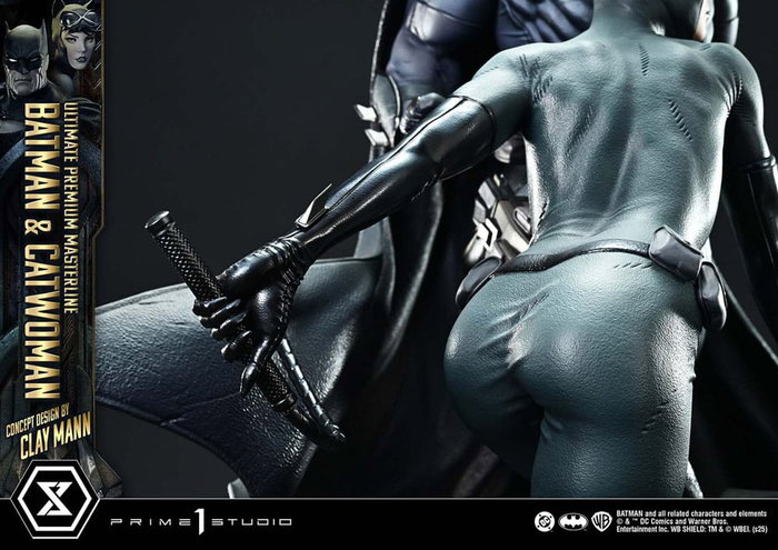 DC Comics Estatua Ultimate Premium Masterline Series 1/4 Batman & Catwoman (Concept Design by Clay Mann) 56 cm DC Comics Estatua Ultimate Premium Masterline Series 1/4 Batman & Catwoman (Concept Design by Clay Mann) 56 cm