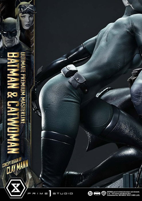 DC Comics Estatua Ultimate Premium Masterline Series 1/4 Batman & Catwoman (Concept Design by Clay Mann) 56 cm DC Comics Estatua Ultimate Premium Masterline Series 1/4 Batman & Catwoman (Concept Design by Clay Mann) 56 cm
