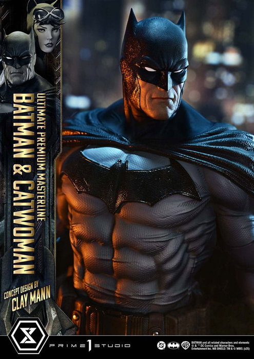DC Comics Estatua Ultimate Premium Masterline Series 1/4 Batman & Catwoman (Concept Design by Clay Mann) 56 cm DC Comics Estatua Ultimate Premium Masterline Series 1/4 Batman & Catwoman (Concept Design by Clay Mann) 56 cm