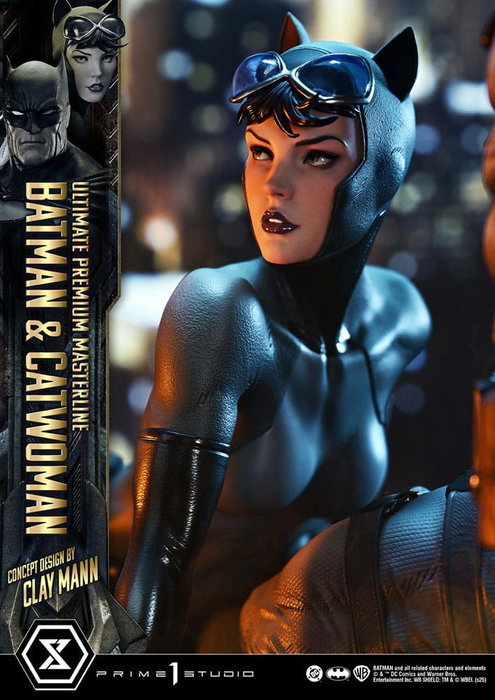 DC Comics Estatua Ultimate Premium Masterline Series 1/4 Batman & Catwoman (Concept Design by Clay Mann) 56 cm DC Comics Estatua Ultimate Premium Masterline Series 1/4 Batman & Catwoman (Concept Design by Clay Mann) 56 cm