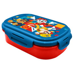 KIDS LICENSING Sandwichera Paw Patrol con cubiertos para niños