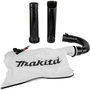 Makita DUB363PT2V Soplador y Aspirador de Hojas Inalámbrico con 2 Baterías de 5.0 Ah y Cargador Doble