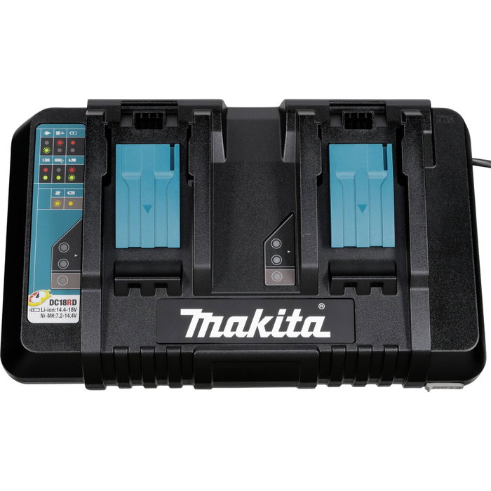 Makita DUB363PT2V Soplador y Aspirador de Hojas Inalámbrico con 2 Baterías de 5.0 Ah y Cargador Doble