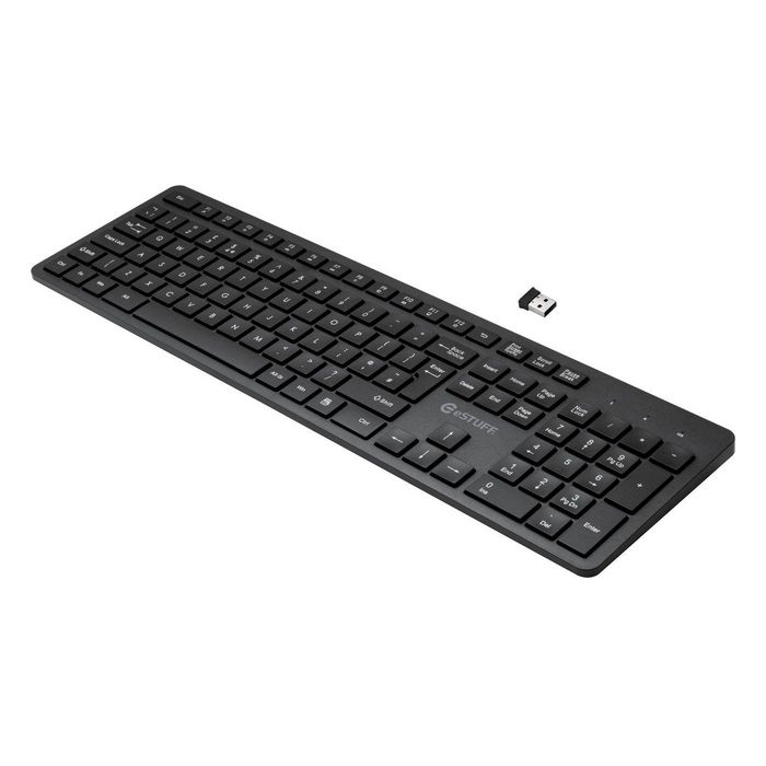 Logitech G220 Teclado Inalámbrico de Tamaño Completo 2.4 GHz con Receptor USB, Perfil Bajo y Teclas Silenciosas - Distribución UK QWERTY Logitech G220 Teclado Inalámbrico de Tamaño Completo 2.4 GHz con Receptor USB, Perfil Bajo y Teclas Silenciosas - Distribución UK QWERTY