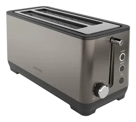 Aiwa KOFOTATSU ABT-1600 Tostadora de 2 ranuras, 1600 W, Acero inoxidable