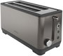 Aiwa KOFOTATSU ABT-1600 Tostadora de 2 ranuras, 1600 W, Acero inoxidable