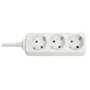 LINDY 73100 Base múltiple de 3 salidas AC Blanco