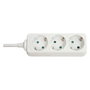 Lindy 73100 Base múltiple 3 salidas AC Blanco