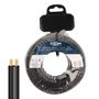 Edm Cable paralelo 2x0,75mm² negro 5m para interconexión de audio y video