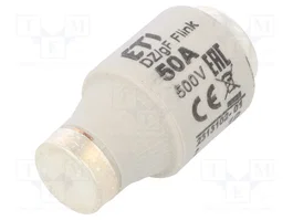 ETI POLAM Fusible de cartucho DIII de cerámica 50A 500VAC/500VDC