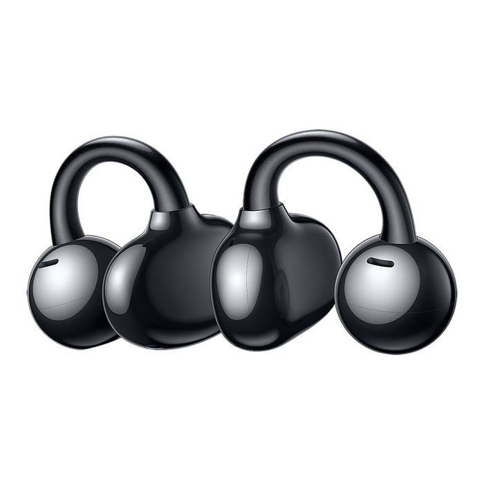 Huawei FreeClip Auriculares Bluetooth Inalámbricos True Wireless TWS, Color Negro, 36h de Autonomía, IP54, para Llamadas y Música