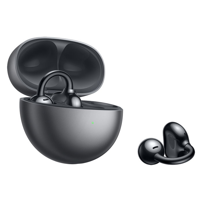 Huawei FreeClip Auriculares Bluetooth Inalámbricos True Wireless TWS, Color Negro, 36h de Autonomía, IP54, para Llamadas y Música