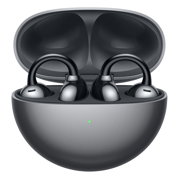Huawei FreeClip Auriculares Bluetooth Inalámbricos True Wireless TWS, Color Negro, 36h de Autonomía, IP54, para Llamadas y Música