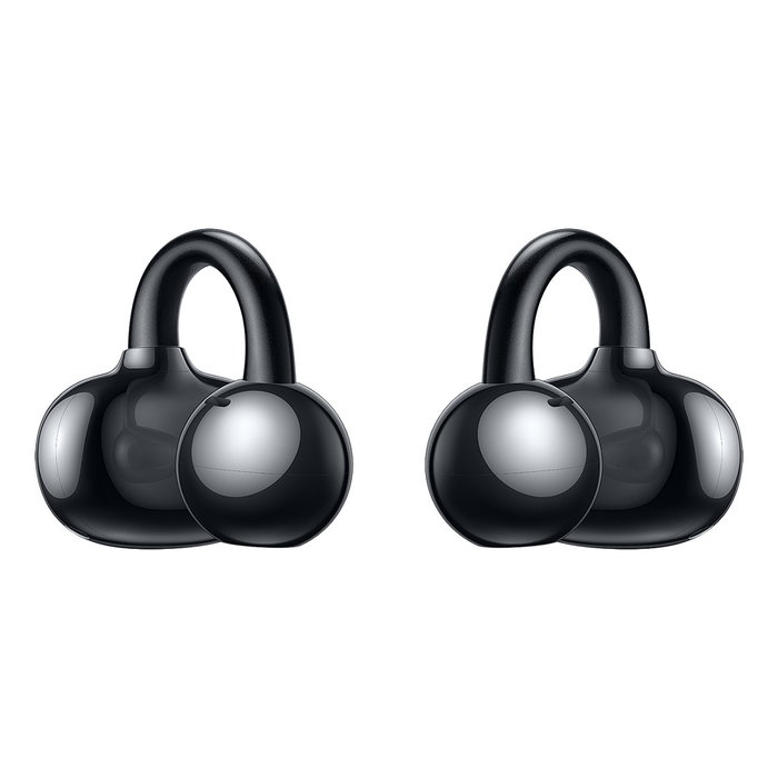Huawei FreeClip Auriculares Bluetooth Inalámbricos True Wireless TWS, Color Negro, 36h de Autonomía, IP54, para Llamadas y Música