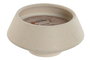 DKD Home Decor Vela de Gres Bambú Beige 18x18x9,5 cm