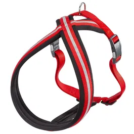 Ferplast Daytona Cross P XL Arnés Rojo para Perros Grandes, Ajustable 74-108 cm