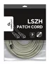 Gembird PP6A-LSZHCU-30M Cable de red Ethernet Cat6a S/FTP (S-STP) 30 Metros Gris, Blindado, Conectores RJ-45 Macho, Contactos en Oro, Cable LAN