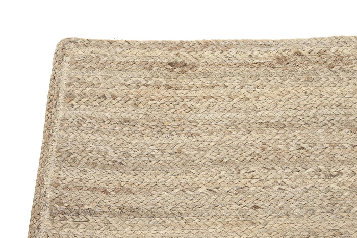 DKD Home Decor Alfombra de Yute 230x160x0,5 cm Natural