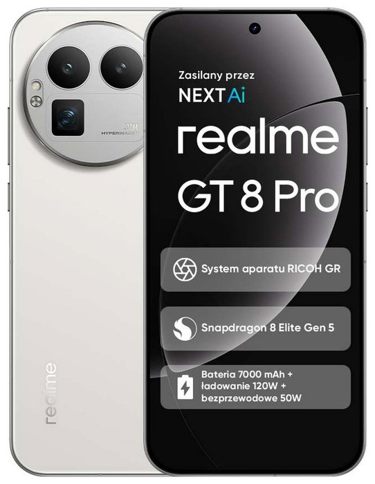 Realme GT 8 Pro 5G 16GB RAM 512GB Blanco
