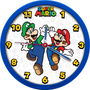 KIDS LICENSING Reloj de Pared Super Mario Bros 25cm