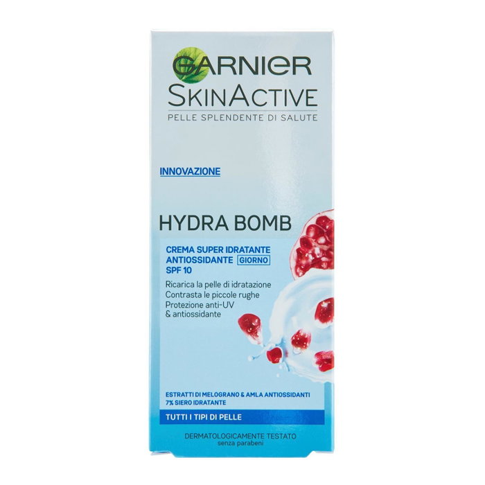 GARNIER Skinactive Hydra Bomb Crema Hidratante Facial SPF 10 50 ml GARNIER Skinactive Hydra Bomb Crema Hidratante Facial SPF 10 50 ml