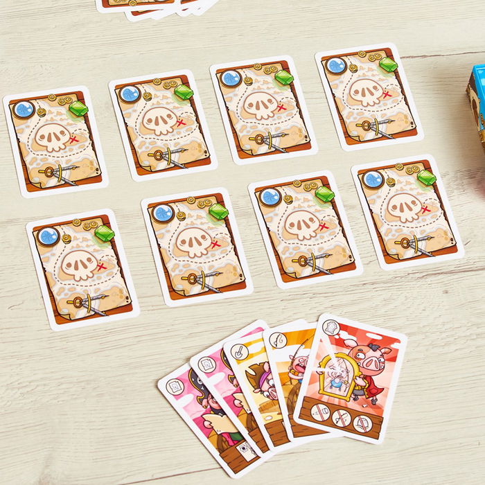 Tranjis Games Sl Juego de Mesa Capitán Bacon, Juego de Cartas, Familiar, 2-6 Jugadores, +8 Años, 15 Minutos por Partida