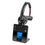 HP Poly Savi 8410 Office Auriculares Monoaurales DECT con Certificación Microsoft Teams y USB-A, Negro