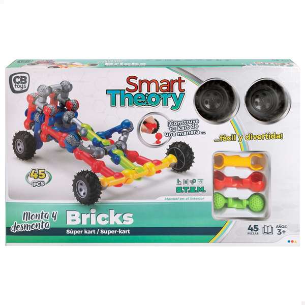 Color Baby Juego Construcción Smart Theory Set Montaje 45 Piezas Color Baby Juego Construcción Smart Theory Set Montaje 45 Piezas