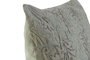 DKD Home Decor Funda Cojin Verde 50x50 cm Algodon Poliester Floral Cierre Cremallera Oculta